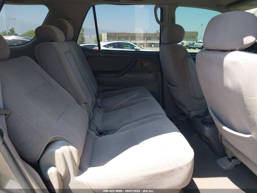 2003 Toyota Sequoia Sr5 V8 VIN: 5TDZT34A53M155681 Lot: 42216568