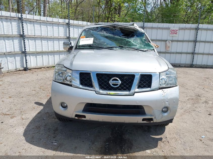 2008 Nissan Armada Le VIN: 5N1BA08C18N621889 Lot: 42216687