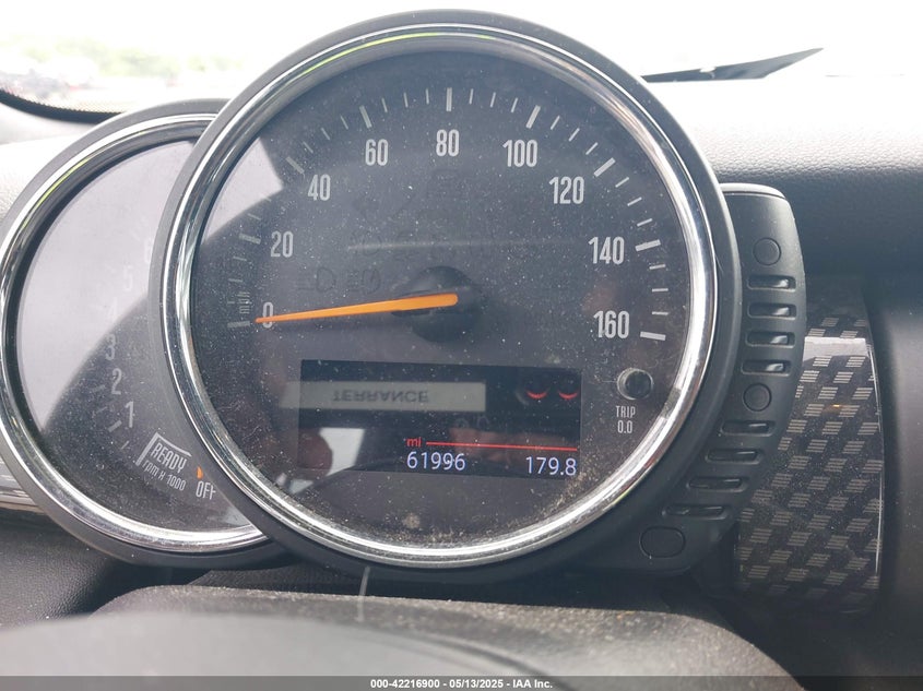 2017 MINI COOPER VIN: WMWWG9C34H3C81035