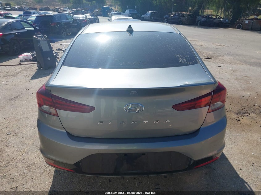 VIN KMHD84LF1KU784312 2019 HYUNDAI ELANTRA SEL