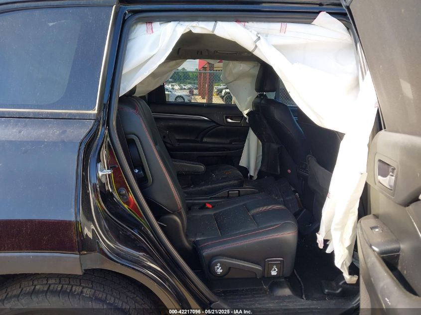 2019 Toyota Highlander Se VIN: 5TDJZRFH4KS969764 Lot: 42217096