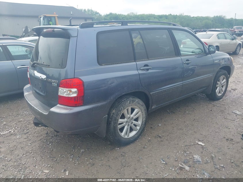 2007 TOYOTA HIGHLANDER HYBRID VIN: JTEGW21AX70021363