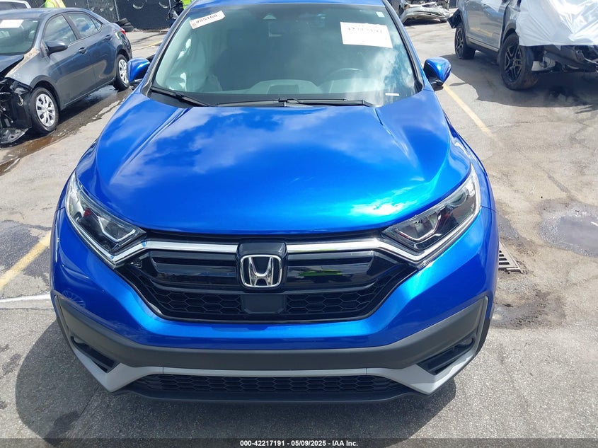 VIN 7FARW1H8XME010553 2021 HONDA CR-V 2WD EX-L