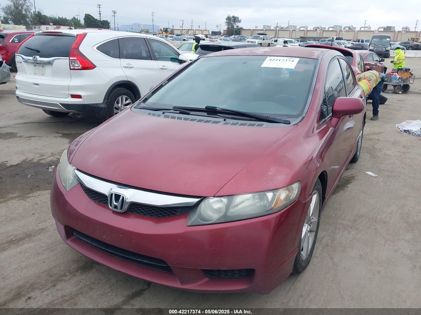 2009 HONDA CIVIC VIN: 2HGFA16609H501196