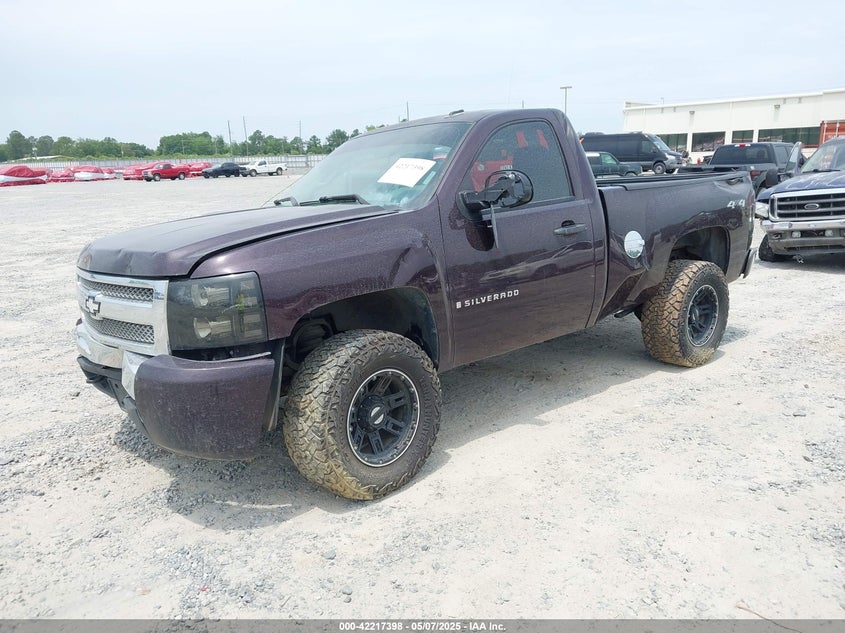 1GCEK14C98Z222814 2008 CHEVROLET SILVERADO photo no. 2
