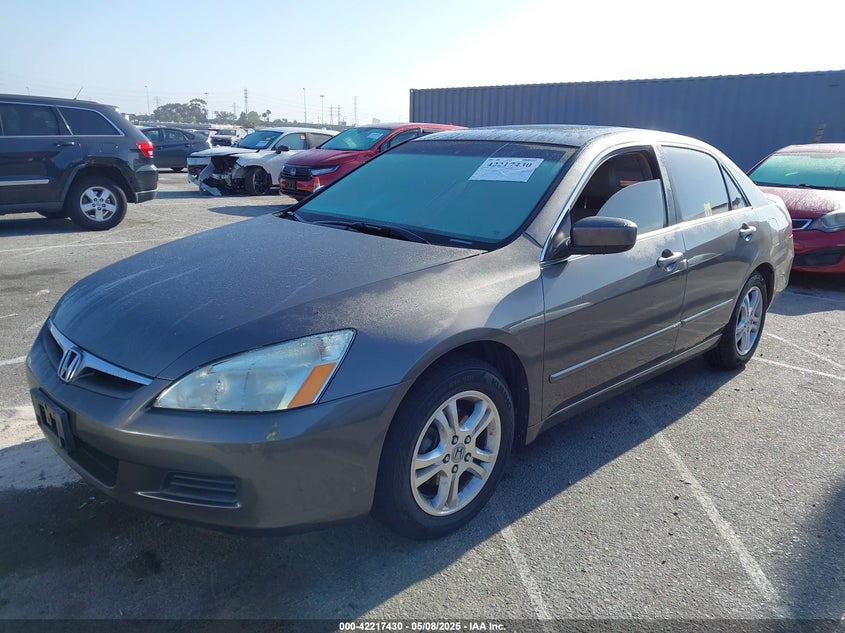 2007 HONDA ACCORD VIN: 1HGCM56867A195605