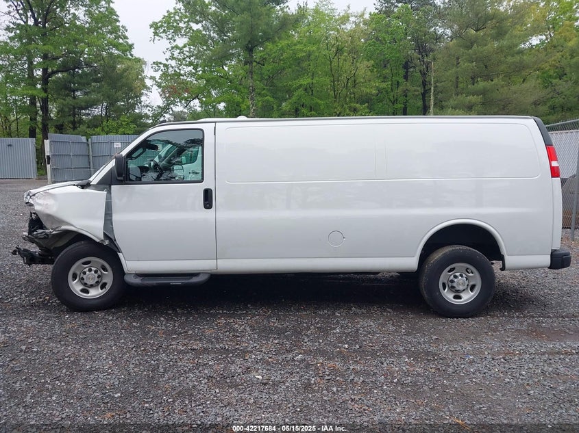 2023 Chevrolet Express Cargo Rwd 2500 Extended Wheelbase Wt VIN: 1GCWGBFP1P1234402 Lot: 42217684