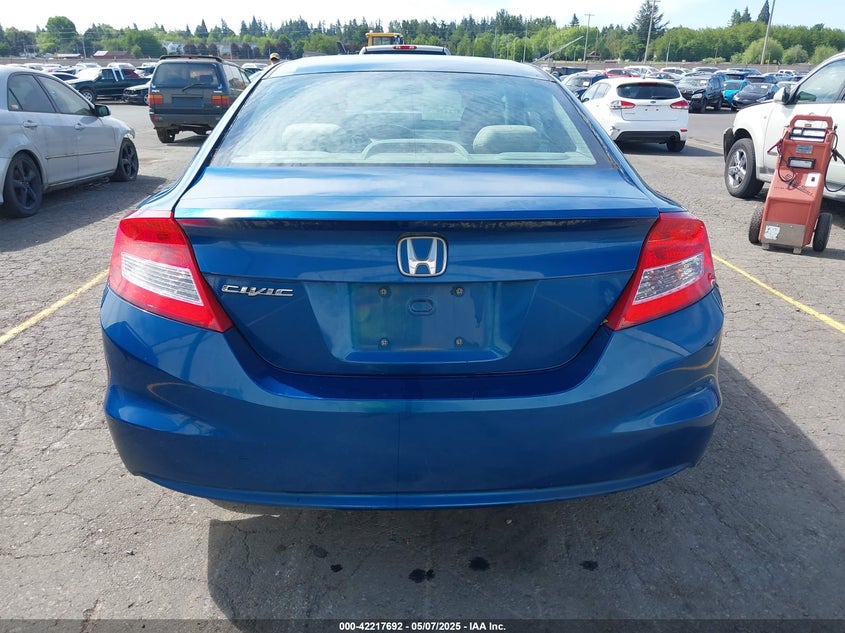 2012 Honda Civic Lx VIN: 2HGFG3B5XCH545396 Lot: 42217692