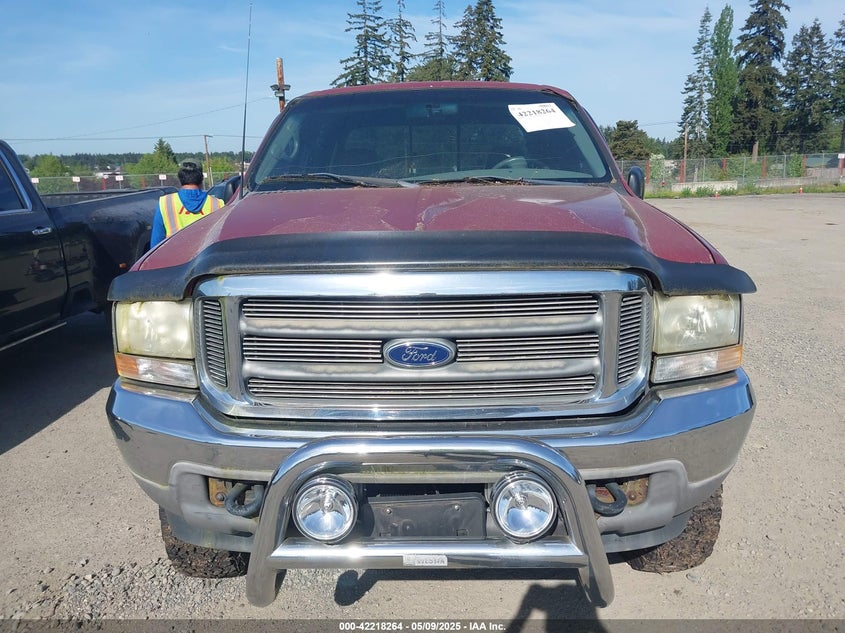 2002 Ford F-350 Lariat/Xl/Xlt VIN: 1FTSW31F32EB84853 Lot: 42218264