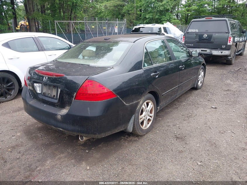 2007 HONDA ACCORD VIN: 1HGCM568X7A142499
