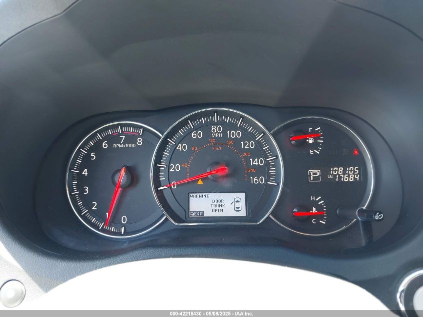 2012 Nissan Maxima 3.5 Sv VIN: 1N4AA5AP2CC827680 Lot: 42218430