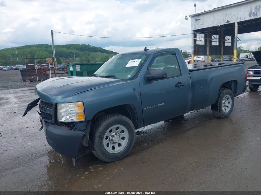 2007 CHEVROLET SILVERADO 1500 VIN: 1GCEK14C07E600167