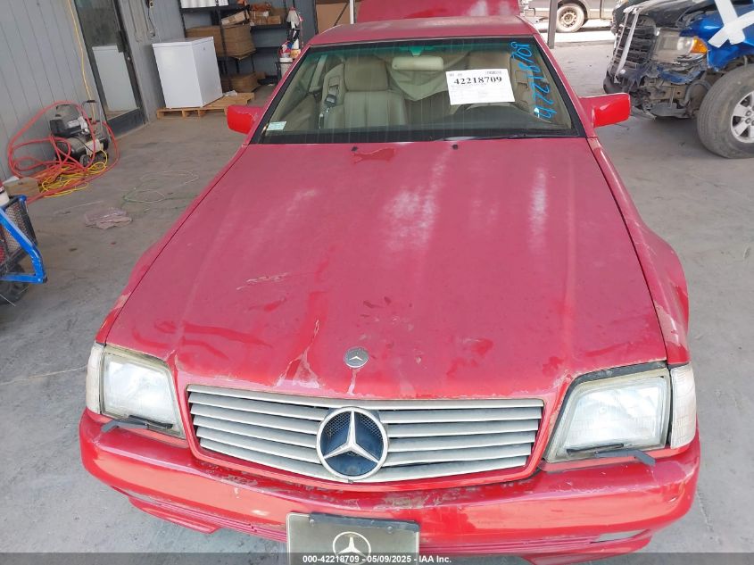 1995 Mercedes-Benz Sl 500 VIN: WDBFA67E4SF116070 Lot: 42218709