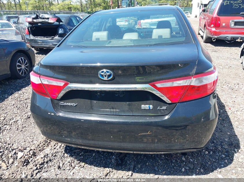 2015 TOYOTA CAMRY HYBRID LE - 4T1BD1FK4FU161024