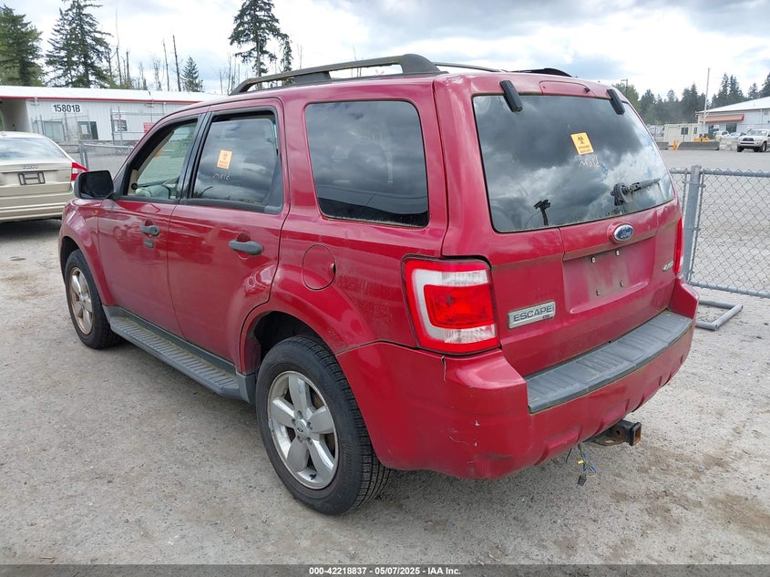 2009 FORD ESCAPE VIN: 1FMCU93769KD00797