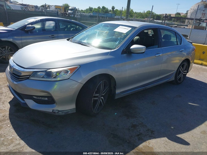2017 HONDA ACCORD VIN: 1HGCR2F50HA115609