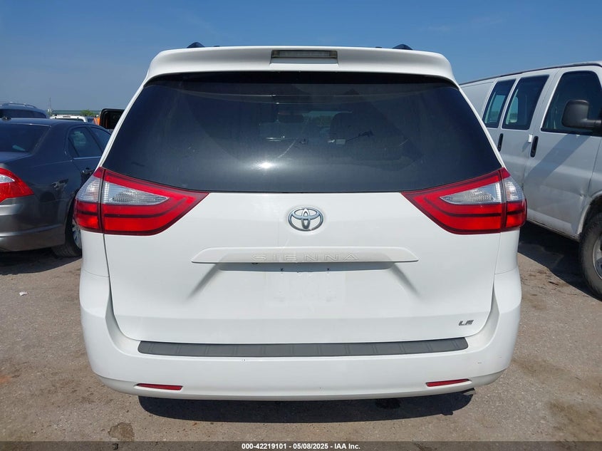 2017 TOYOTA SIENNA LE 8 PASSENGER - 5TDKZ3DC5HS802511