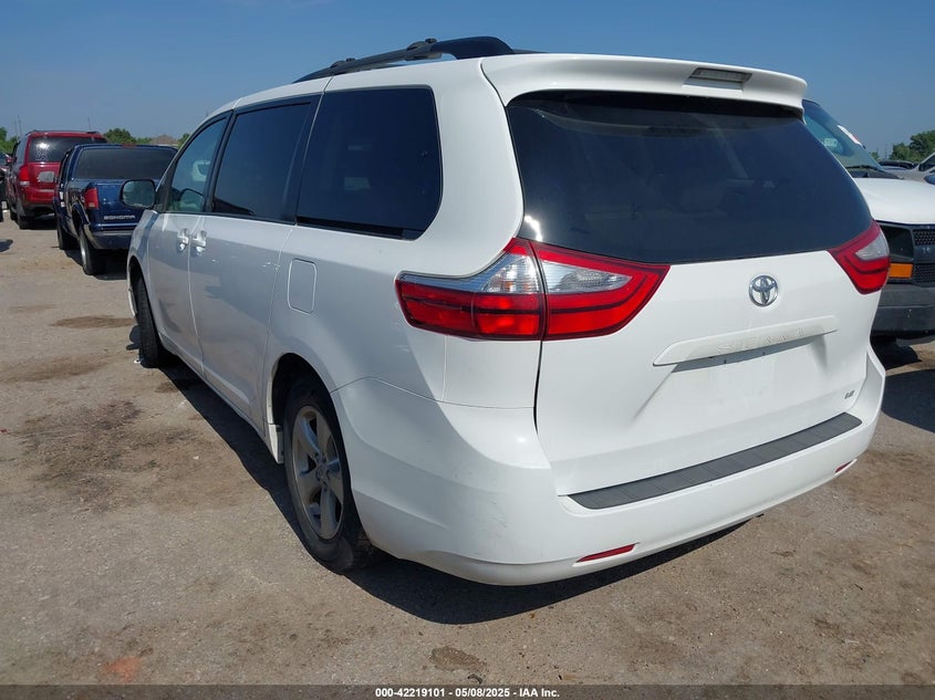 2017 TOYOTA SIENNA LE 8 PASSENGER - 5TDKZ3DC5HS802511