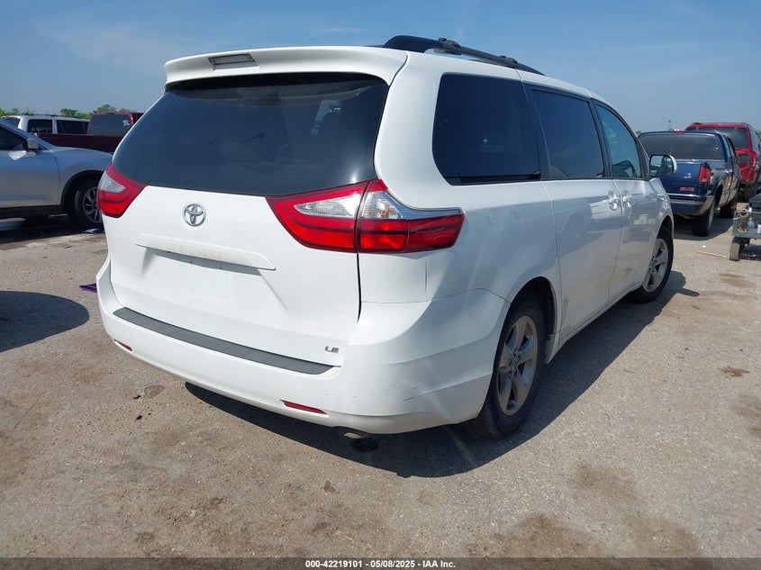 2017 TOYOTA SIENNA LE 8 PASSENGER - 5TDKZ3DC5HS802511
