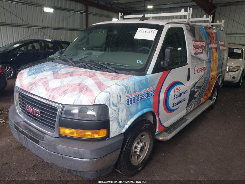 2019 GMC SAVANA VIN: 1GTW7AFG8K1304433