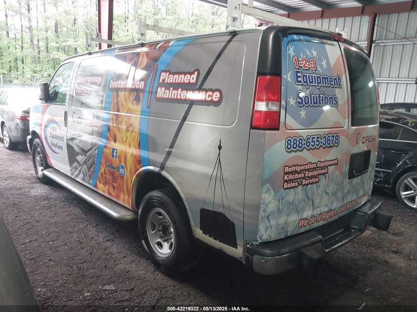 2019 GMC SAVANA VIN: 1GTW7AFG8K1304433