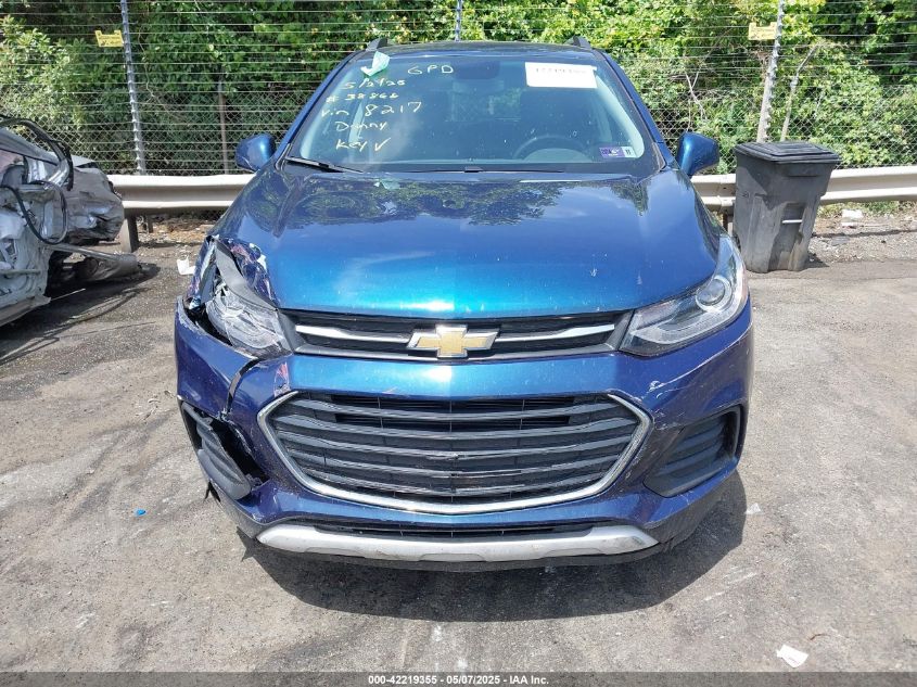 2020 Chevrolet Trax Awd Lt VIN: 3GNCJPSB4LL288217 Lot: 42219355