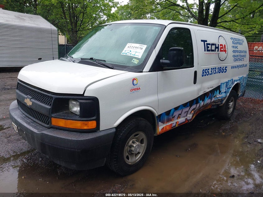 2017 CHEVROLET EXPRESS G2500 VIN: 1GCWGAFF4H1132028