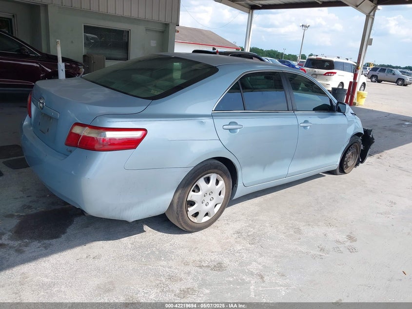 2007 TOYOTA CAMRY VIN: 4T1BE46K87U502294