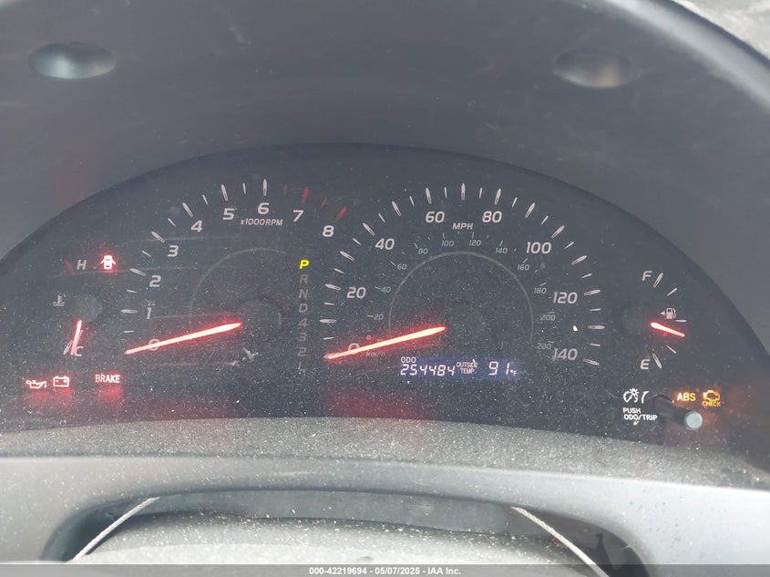 2007 TOYOTA CAMRY VIN: 4T1BE46K87U502294