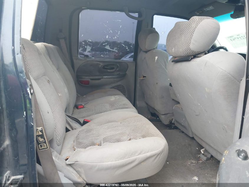 2002 Ford F-150 Lariat/Xlt VIN: 1FTRW08L32KB95040 Lot: 42219763