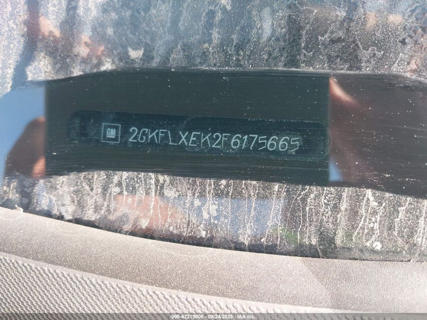 2015 GMC Terrain Slt-1 VIN: 2GKFLXEK2F6175665 Lot: 42219808