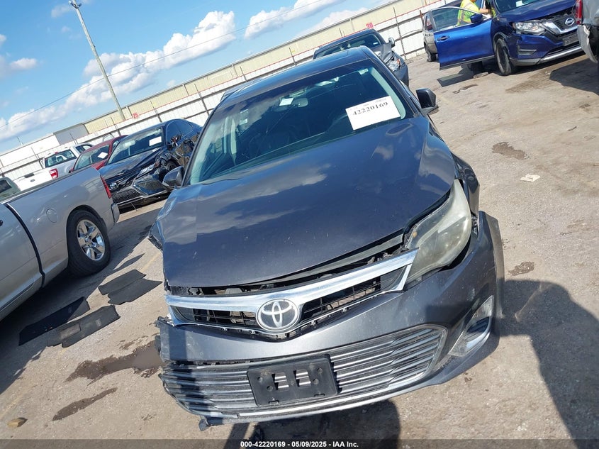 2014 TOYOTA AVALON VIN: 4T1BK1EB5EU113554