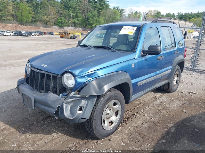 2006 JEEP LIBERTY VIN: 1J4GL48KX6W250767