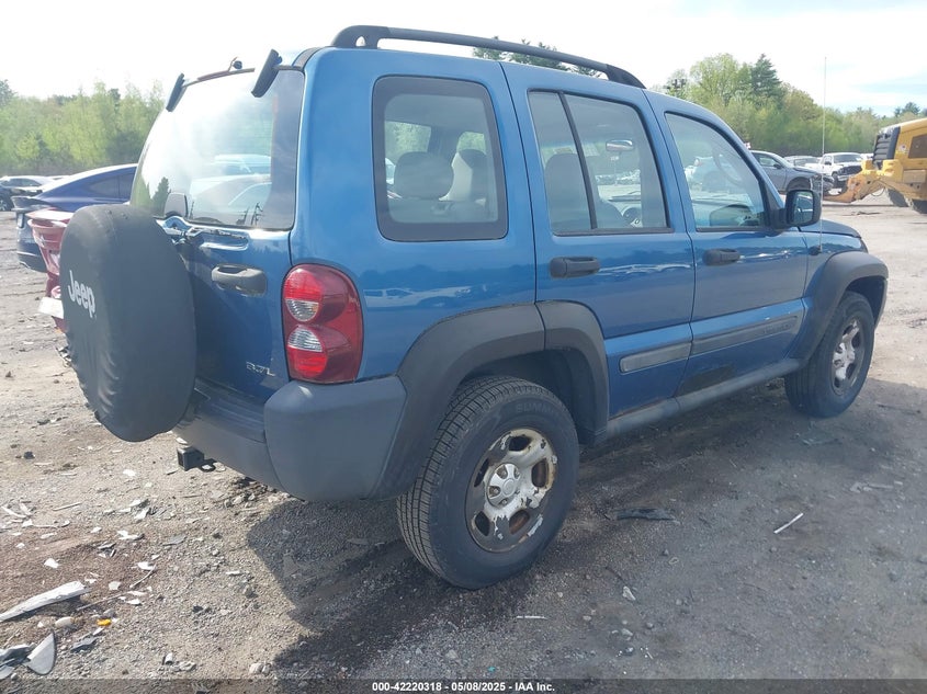 2006 JEEP LIBERTY VIN: 1J4GL48KX6W250767