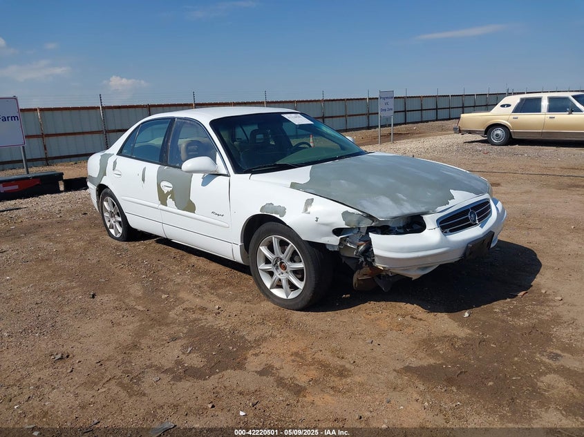 1997 Buick Regal Ls white sedan gasoline 2G4WB52K4V1473682 photo #1