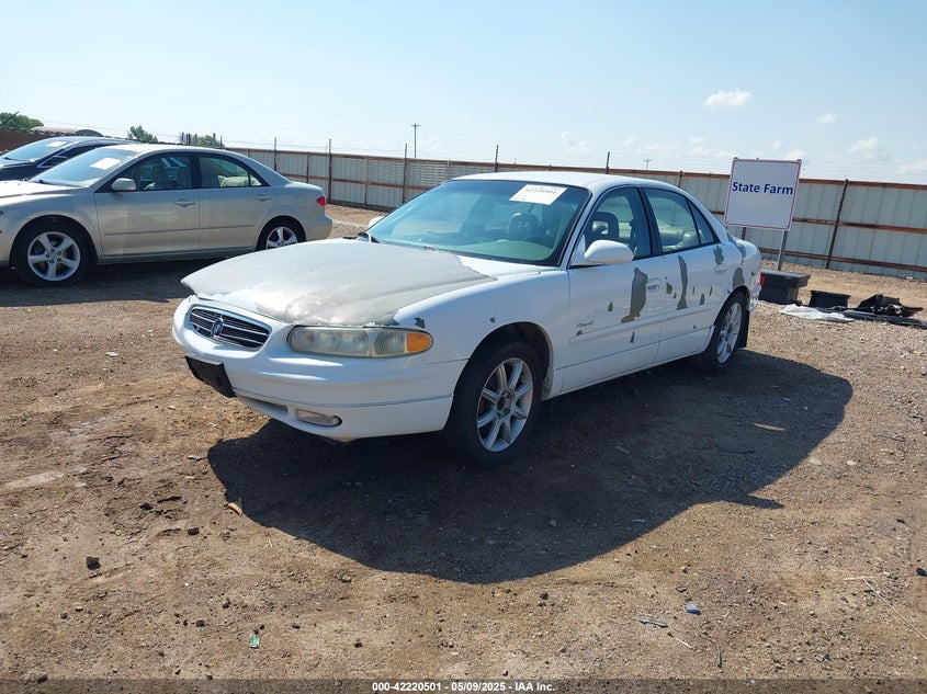 1997 Buick Regal Ls white sedan gasoline 2G4WB52K4V1473682 photo #3