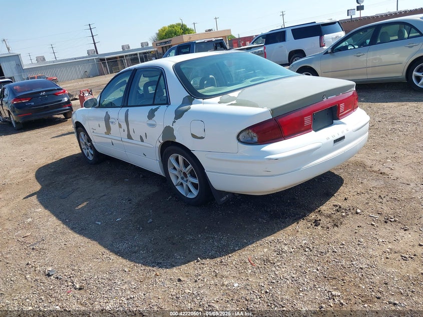 1997 Buick Regal Ls white sedan gasoline 2G4WB52K4V1473682 photo #4