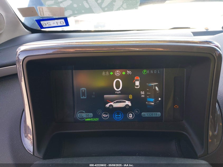2013 CHEVROLET VOLT VIN: 1G1RH6E45DU143340