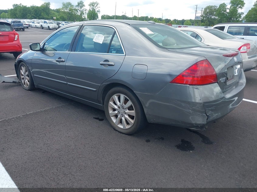 2006 HONDA ACCORD VIN: 1HGCM66526A052225