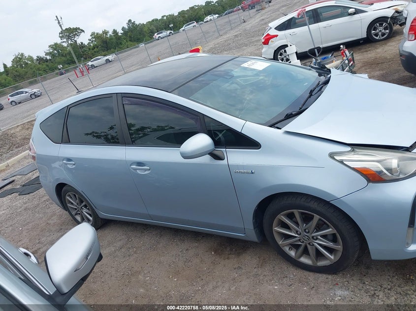 2015 TOYOTA PRIUS V VIN: JTDZN3EU7FJ026295