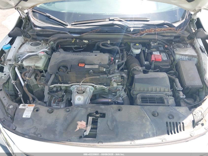 2017 HONDA CIVIC VIN: 2HGFC2F58HH552449