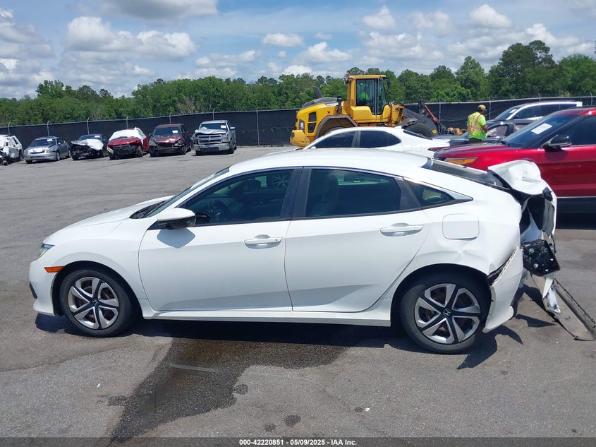 2017 HONDA CIVIC VIN: 2HGFC2F58HH552449