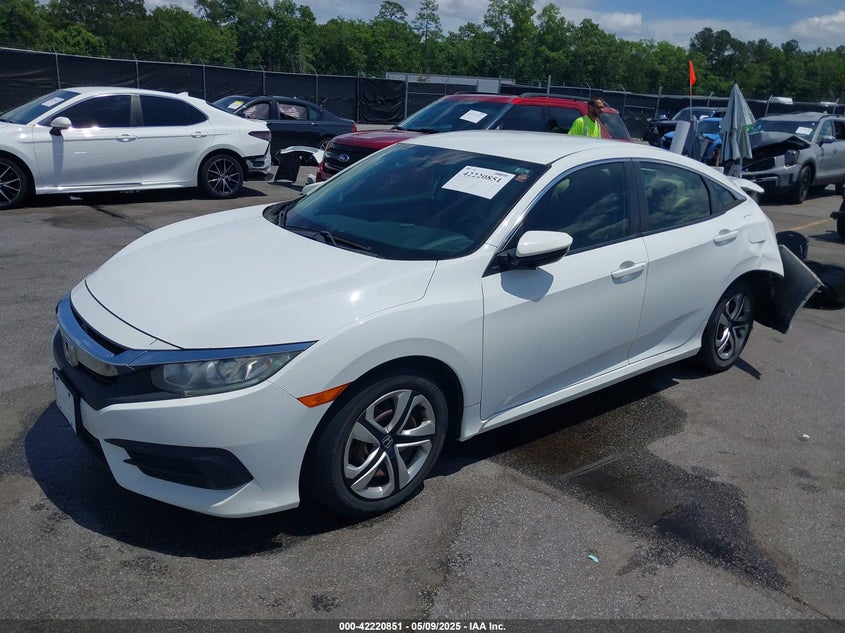 2017 HONDA CIVIC VIN: 2HGFC2F58HH552449