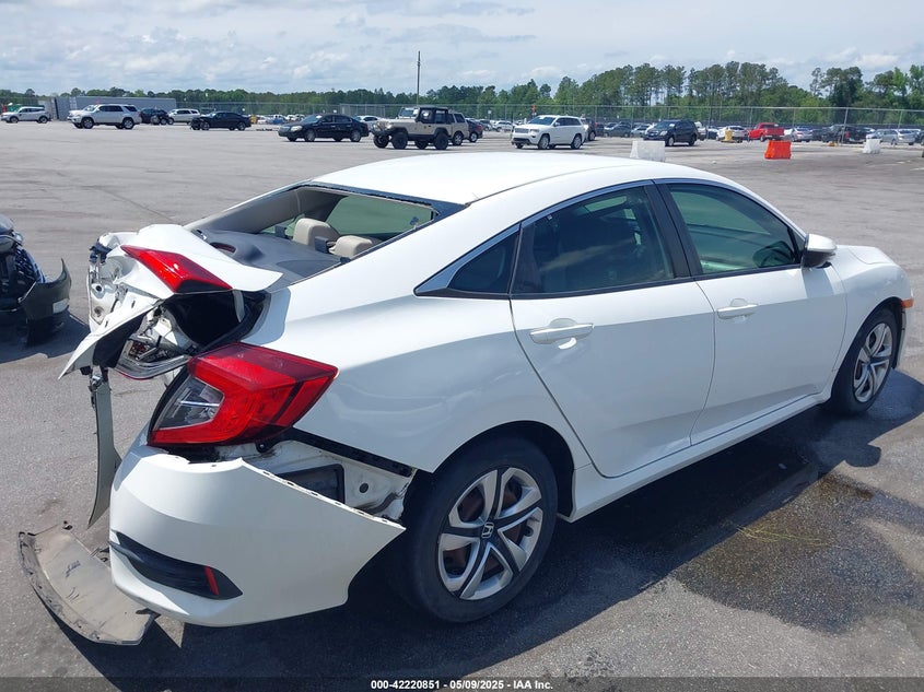 2017 HONDA CIVIC VIN: 2HGFC2F58HH552449