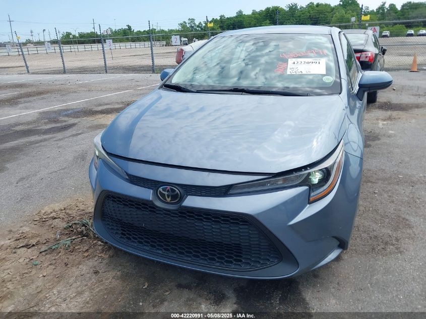 2022 Toyota Corolla Le VIN: 5YFEPMAEXNP339137 Lot: 42220991