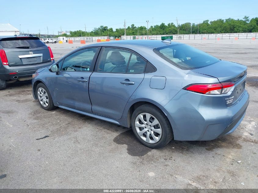 2022 Toyota Corolla Le VIN: 5YFEPMAEXNP339137 Lot: 42220991