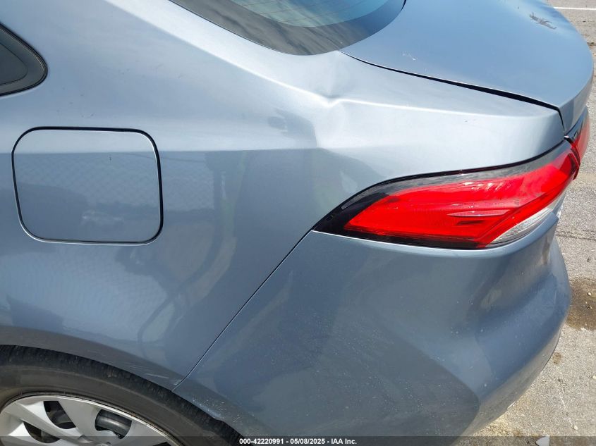 2022 Toyota Corolla Le VIN: 5YFEPMAEXNP339137 Lot: 42220991