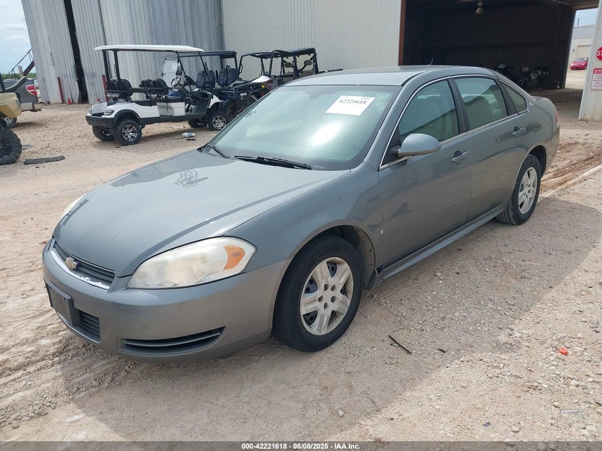 2009 CHEVROLET IMPALA VIN: 2G1WB57K391195062