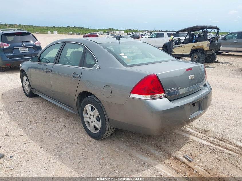 2009 CHEVROLET IMPALA VIN: 2G1WB57K391195062