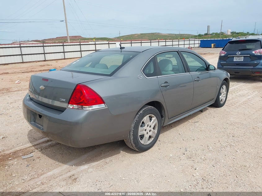 2009 CHEVROLET IMPALA VIN: 2G1WB57K391195062